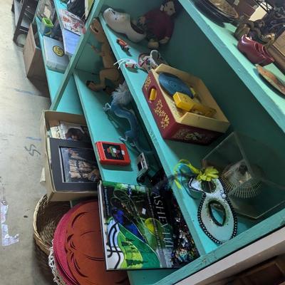 Approx 82 1/2" x 12" x 48" Single Shelf Unit