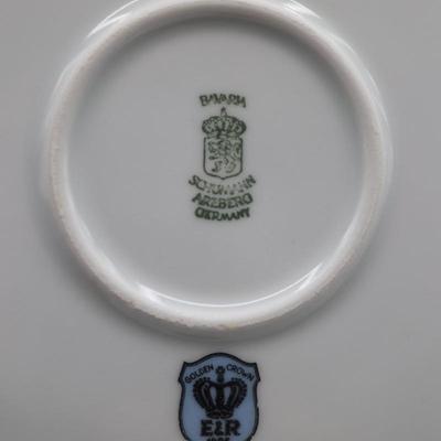 Wild Rose Chop Plate/Platter Schumann Arzberg, Bavaria, Germany
