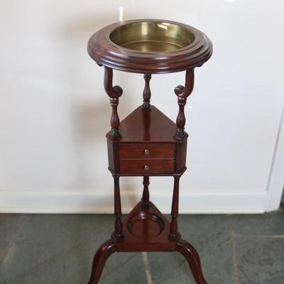 Mahogany Baker Georgian-Style Plant Stand