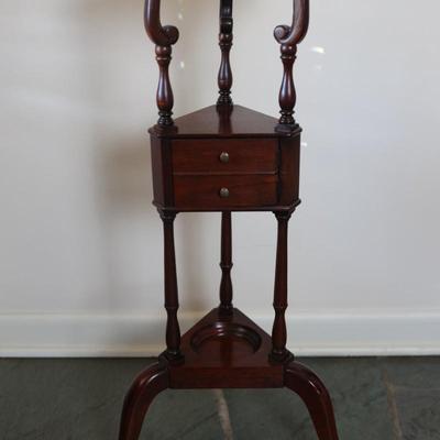 Mahogany Baker Georgian-Style Plant Stand