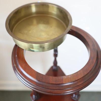 Mahogany Baker Georgian-Style Plant Stand
