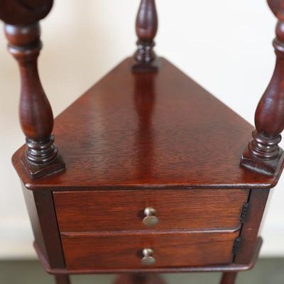 Mahogany Baker Georgian-Style Plant Stand