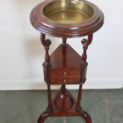 Mahogany Baker Georgian-Style Plant Stand