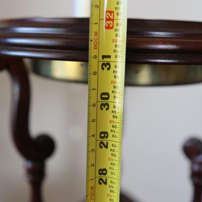 Mahogany Baker Georgian-Style Plant Stand