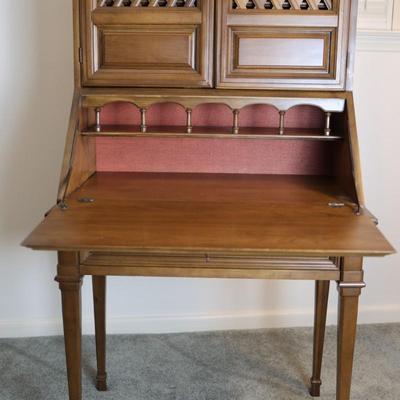 BRANDT Vintage Secretary Desk with Hutch