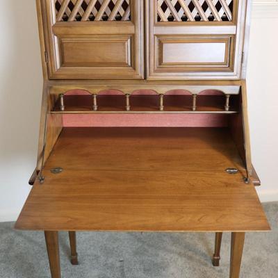 BRANDT Vintage Secretary Desk with Hutch