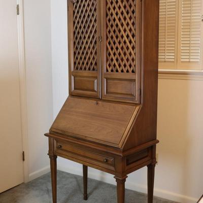 BRANDT Vintage Secretary Desk with Hutch