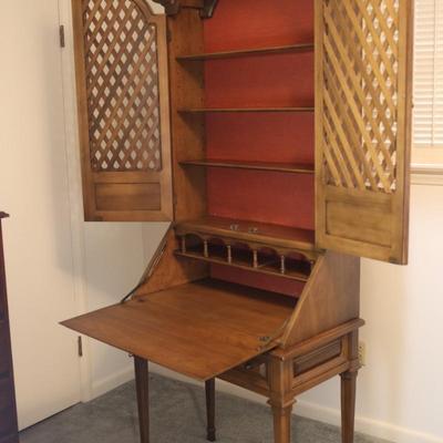 BRANDT Vintage Secretary Desk with Hutch