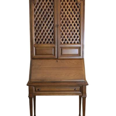 BRANDT Vintage Secretary Desk with Hutch