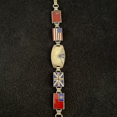Sterling Silver WW2 Bracelet