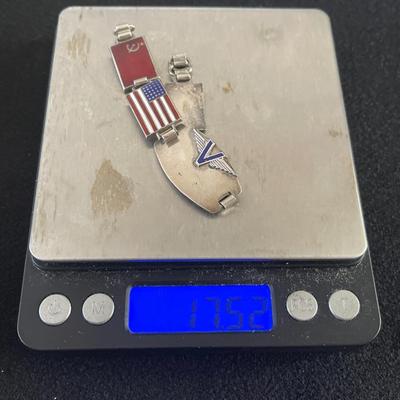 Sterling Silver WW2 Bracelet