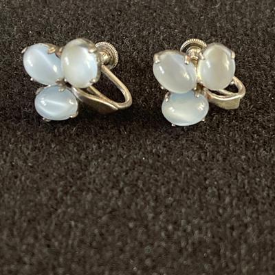 Sterling Silver Clip On Earrings