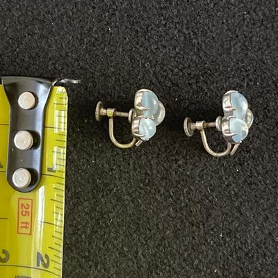 Sterling Silver Clip On Earrings