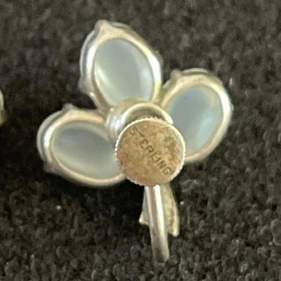 Sterling Silver Clip On Earrings