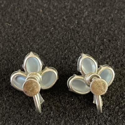 Sterling Silver Clip On Earrings