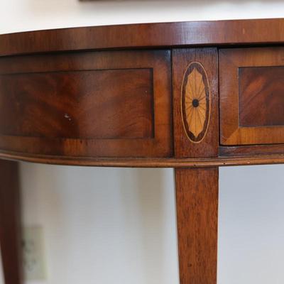 HEKMAN Solid Mahogany One Drawer Sofa Table