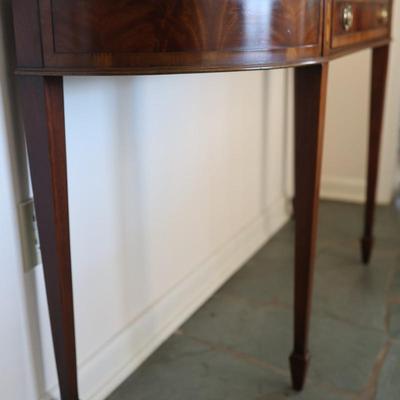 HEKMAN Solid Mahogany One Drawer Sofa Table