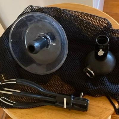 Eureka Boss Bagless vacuum and window washing/high place dusting equipment with bag.