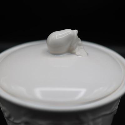 Lillian Vernon Small Pear Casserole Dish with Lid