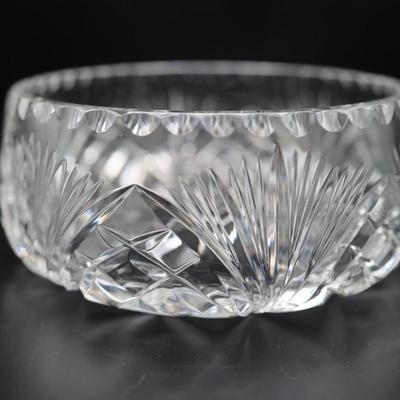 GORHAM Crystal Small and Large Bowls