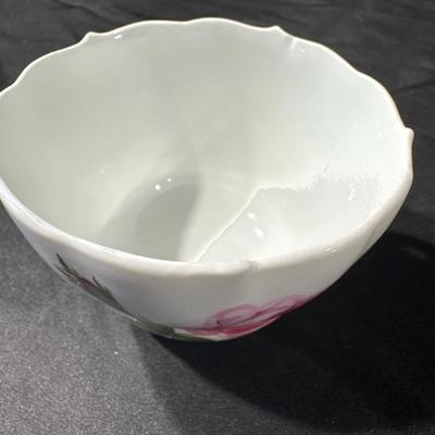 Vintage Pink Rose Meissen China