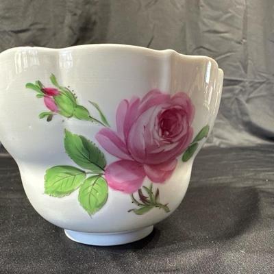 Vintage Pink Rose Meissen China