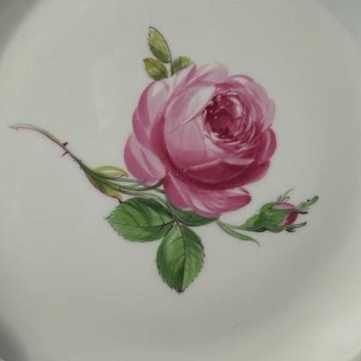 Vintage Pink Rose Meissen China