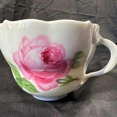 Vintage Pink Rose Meissen China