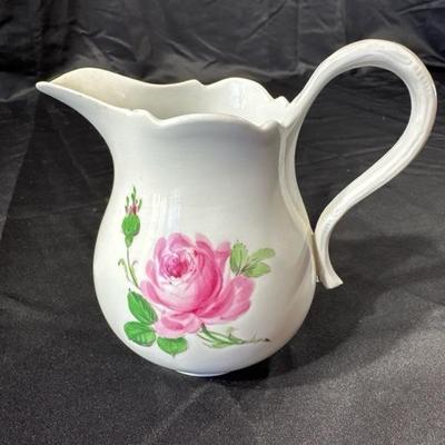 Vintage Pink Rose Meissen China