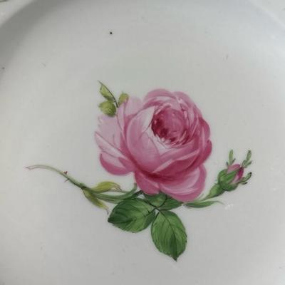 Vintage Pink Rose Meissen China