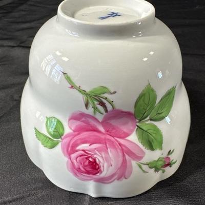 Vintage Pink Rose Meissen China