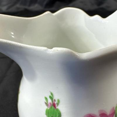 Vintage Pink Rose Meissen China