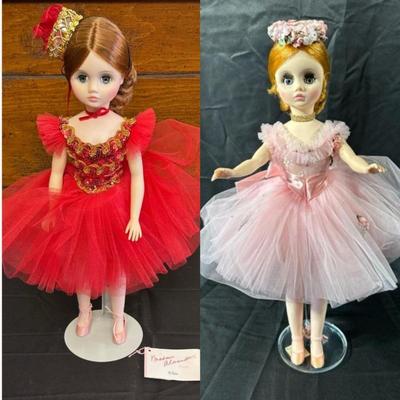 Madame Alexander “Elise Ballerina” & “Elise Firebird” Dolls