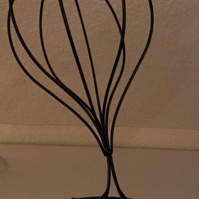 Men's Panama straw hat, boater straw hat and keep them nice with this black metal hat stand!