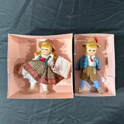 Madame Alexander “Austria” Dolls, Boy & Girl
