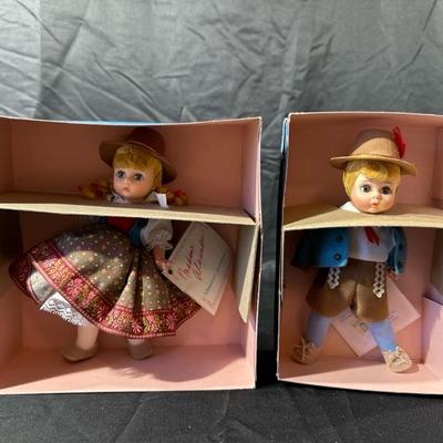 Madame Alexander “Austria” Dolls, Boy & Girl