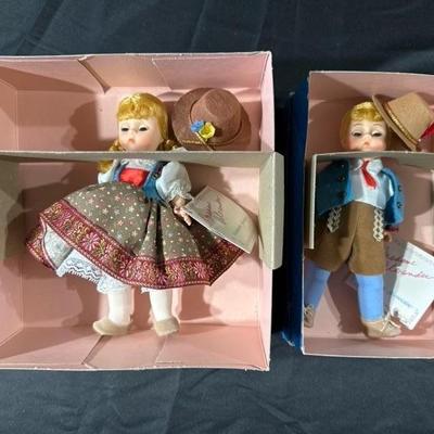 Madame Alexander “Austria” Dolls, Boy & Girl