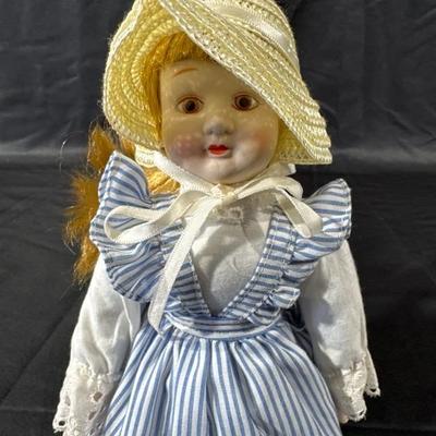 Vintage Collectors’ Porcelain Doll by Toy Land and Madame Alexander “Victoria” Doll