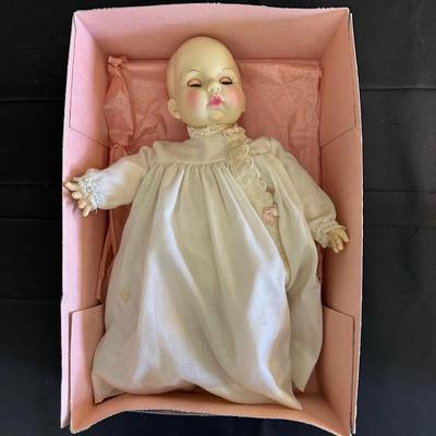 Vintage Collectors’ Porcelain Doll by Toy Land and Madame Alexander “Victoria” Doll