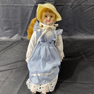 Vintage Collectors’ Porcelain Doll by Toy Land and Madame Alexander “Victoria” Doll