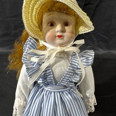 Vintage Collectors’ Porcelain Doll by Toy Land and Madame Alexander “Victoria” Doll