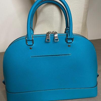 Coach teal green Satchel