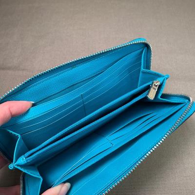 Coach teal green Wallet