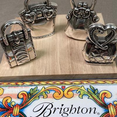 New Brighton mini purse paperweights/cardholders