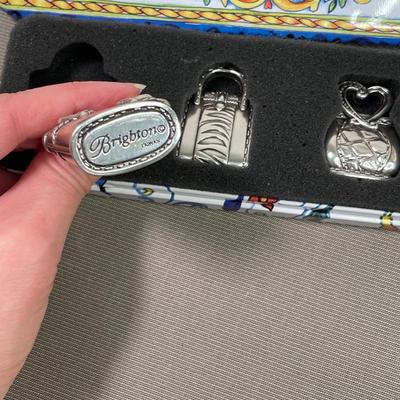 New Brighton mini purse paperweights/cardholders