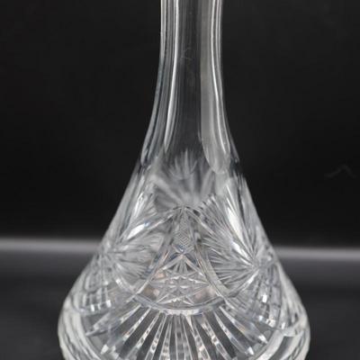 American Brilliant Cut Glass Decanter