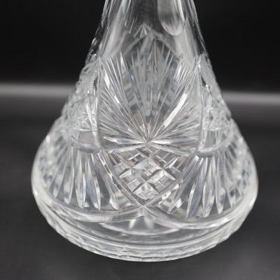 American Brilliant Cut Glass Decanter