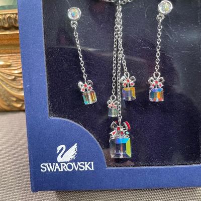 Swarovski Necklace and Earrings set