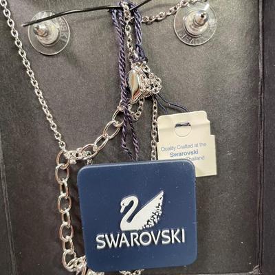 Swarovski Necklace and Earrings set