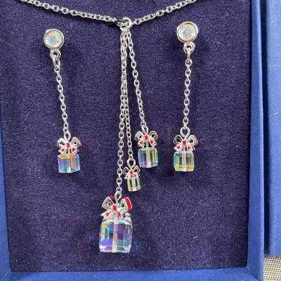 Swarovski Necklace and Earrings set